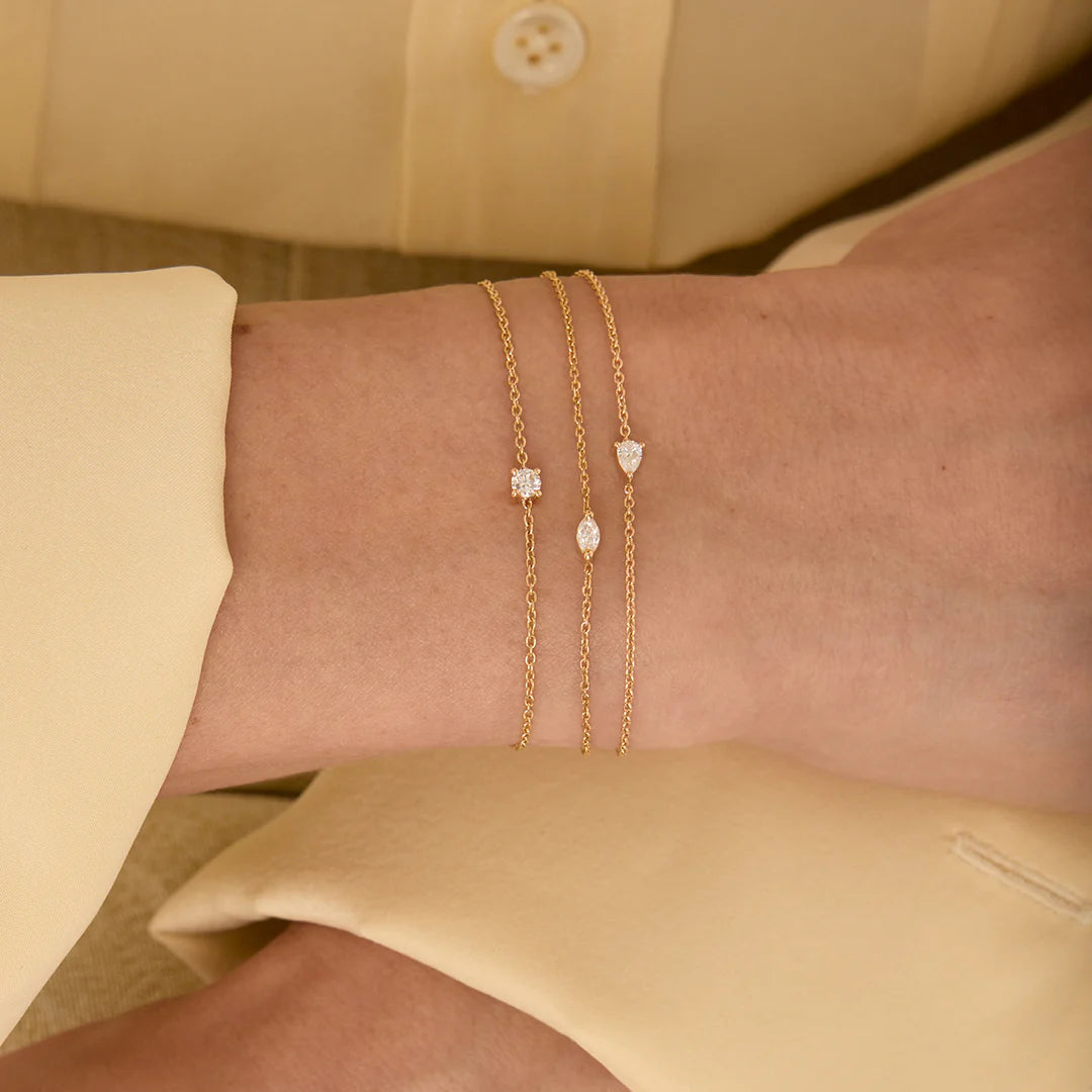 Drop Pear Bracelet