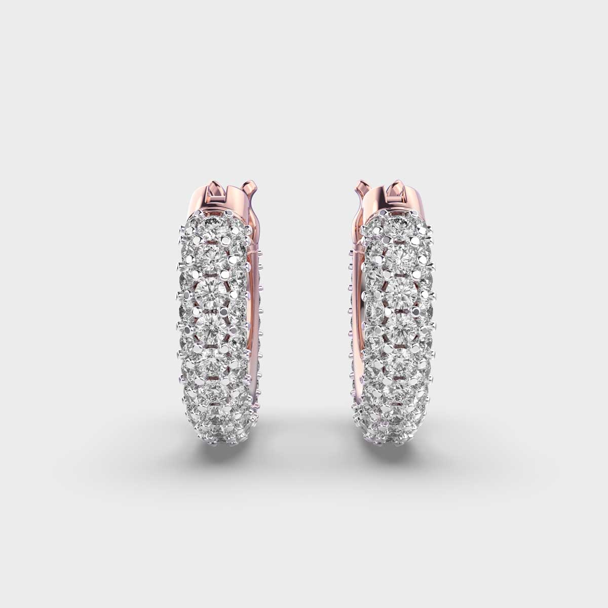 Everyday Diamond Hoops.