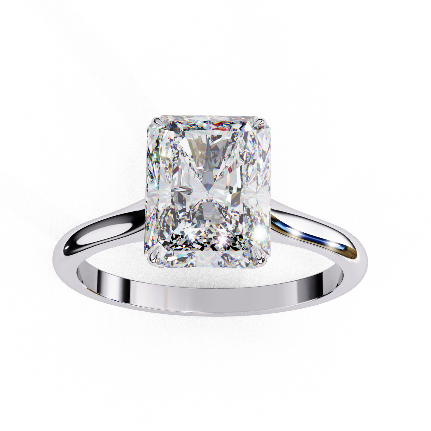 Solitaire Radiant Ring