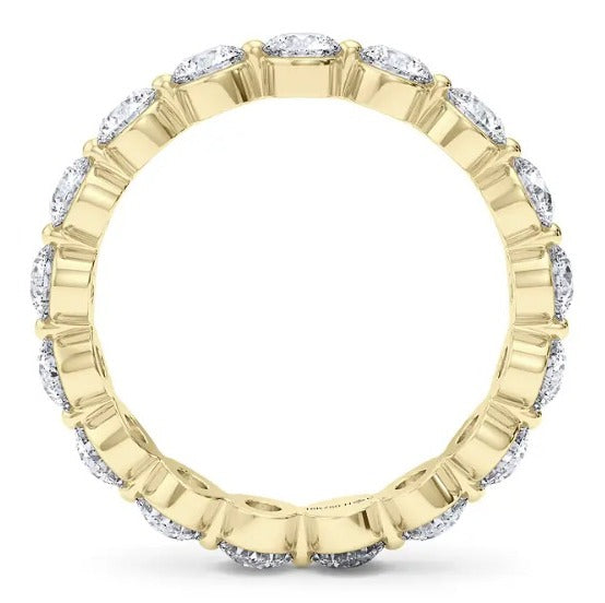 Single Prong Diamond Eternity Band