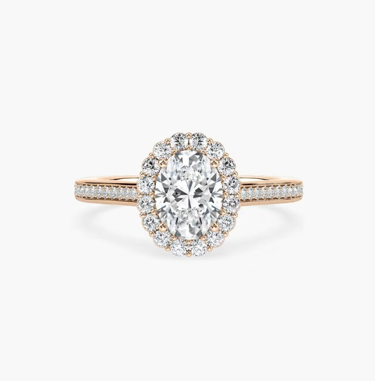 Oval Vintage Engagement Ring