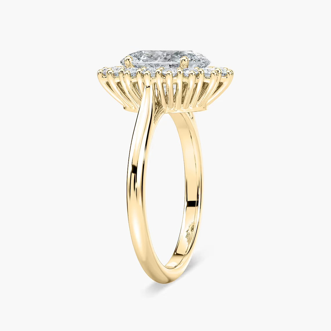 Flora Vintage Engagement Ring