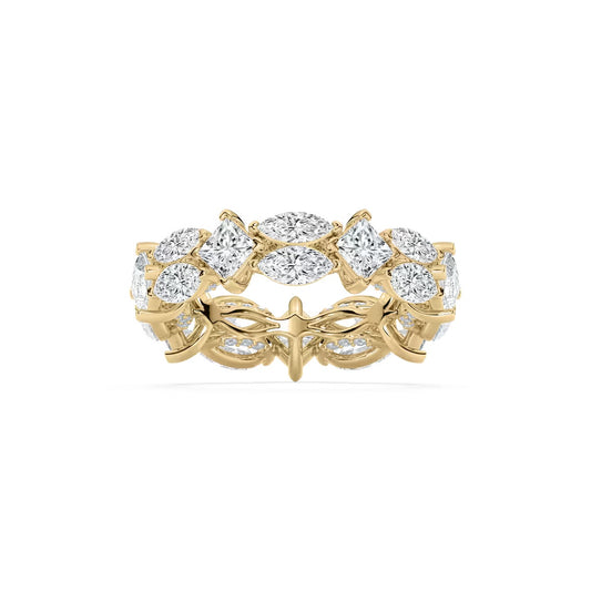 Marquise Princess Eternity Ring