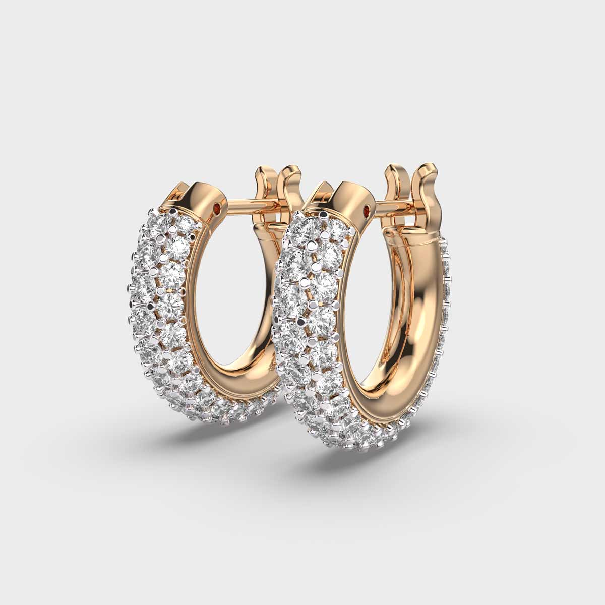 Everyday Diamond Hoops.