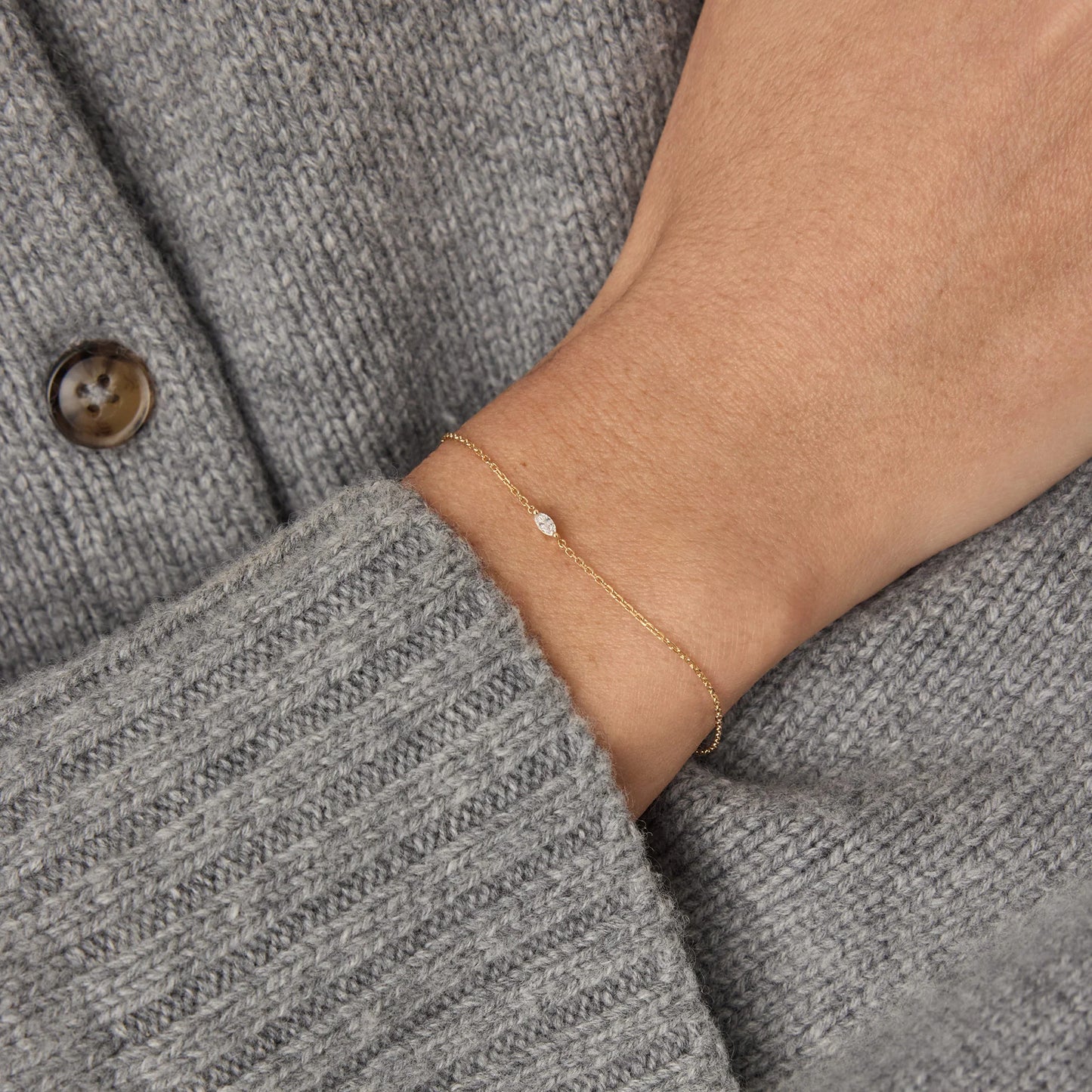 Drop Marquise Bracelet