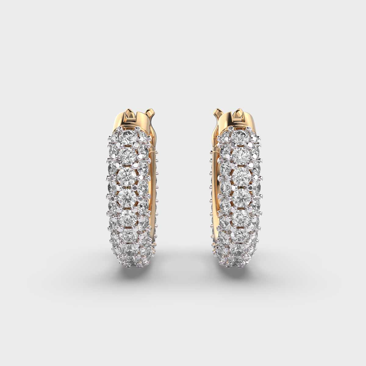Everyday Diamond Hoops.