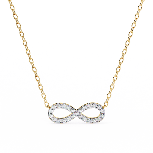 Forever Connected Diamond Pendant (With Chain)