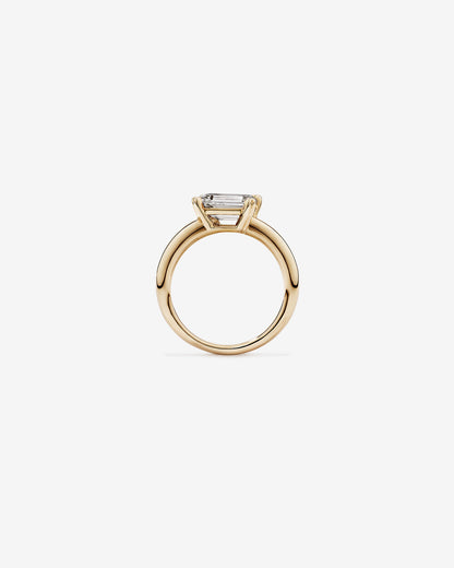 Emerald Engagement Ring