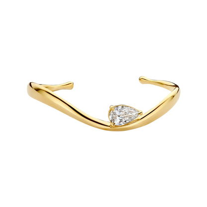 Eclipse Pear Bangle