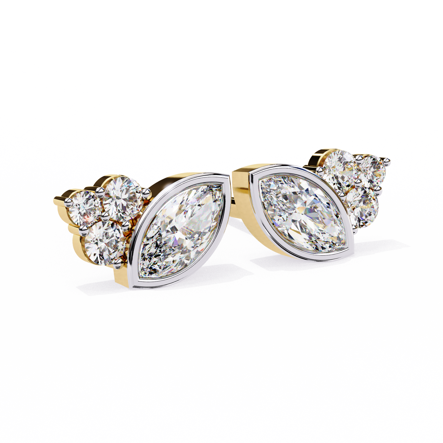 Marquise Studs.