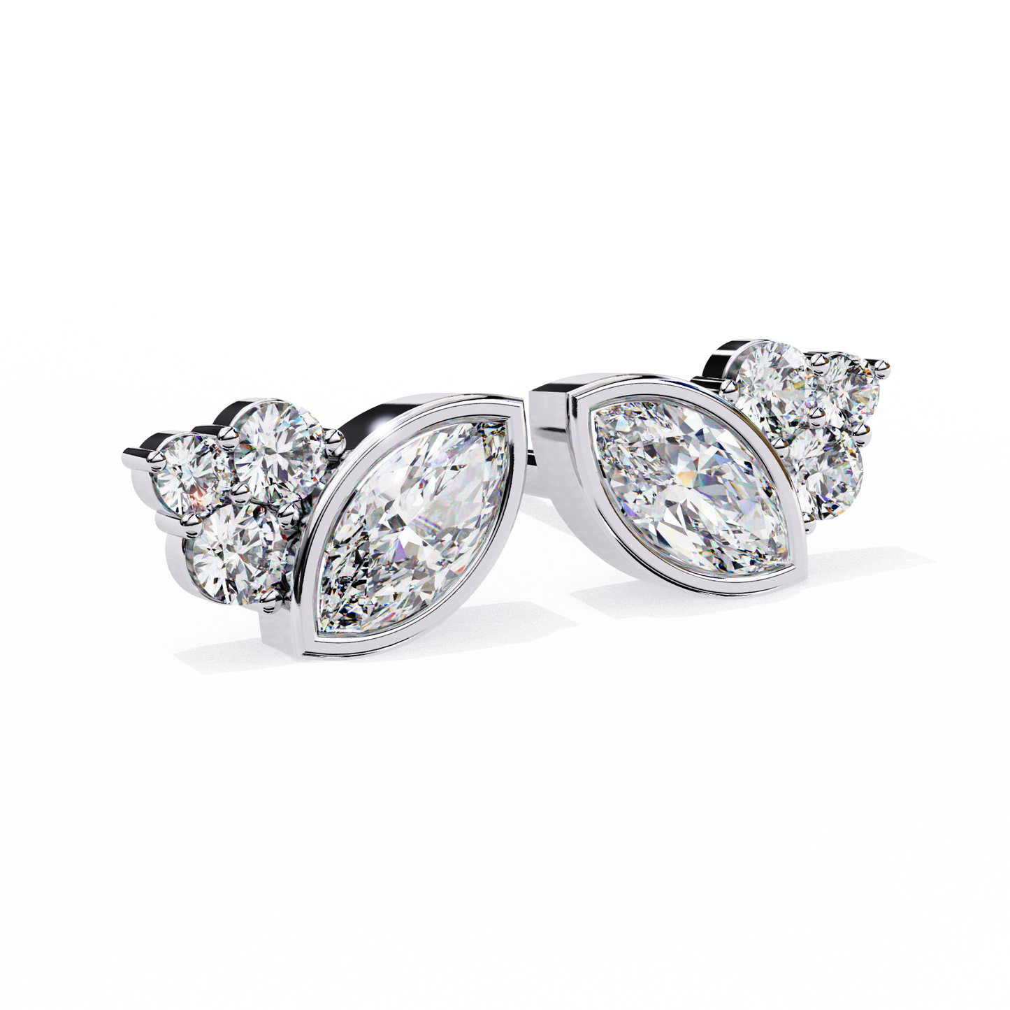 Marquise Studs.