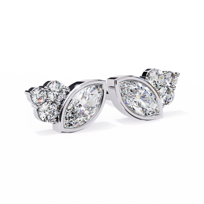 Marquise Studs.