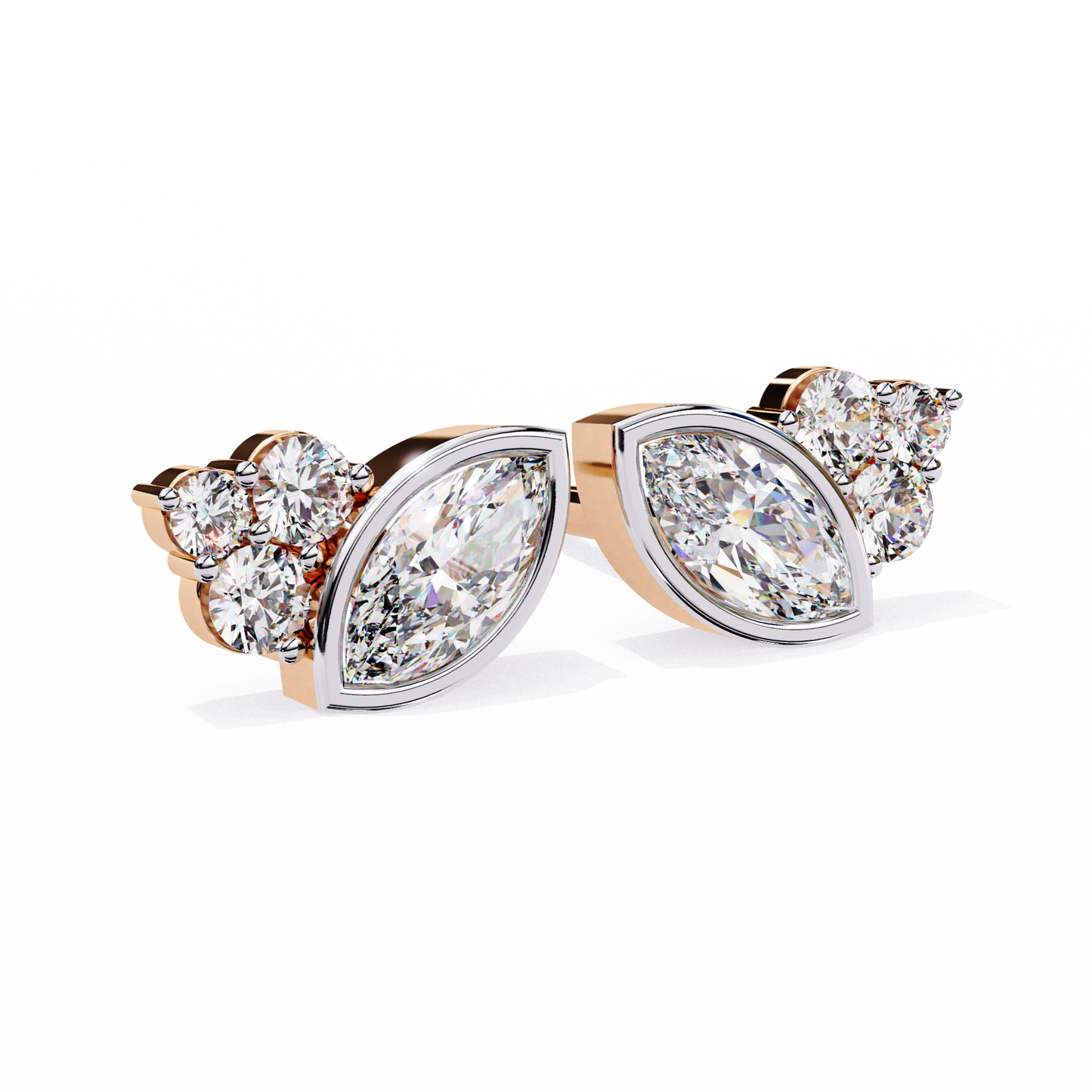 Marquise Studs.