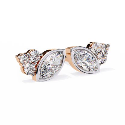 Marquise Studs.