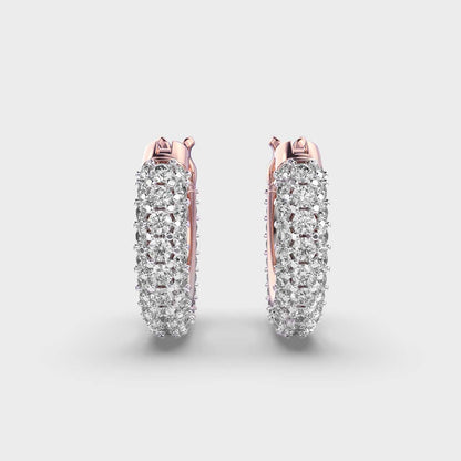 Everyday Diamond Hoops.