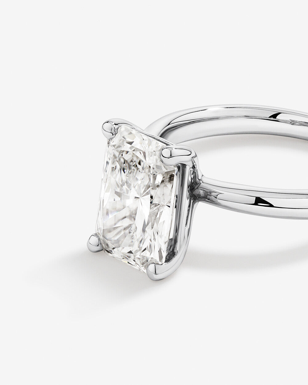 Radiant Cut Engagement Ring