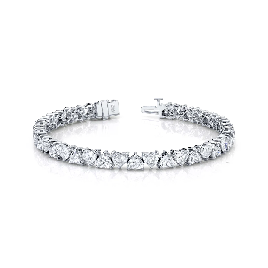 Heart Shape Straight Line Bracelet