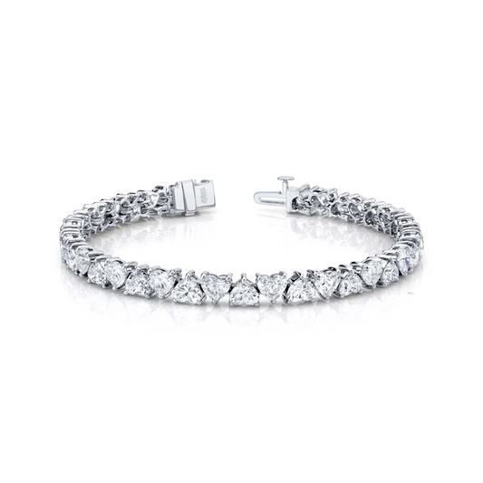 Heart Shape Straight Line Bracelet