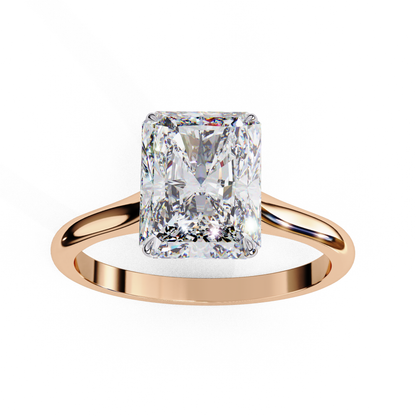 1 Carat Radiant-Cut Solitaire Ring