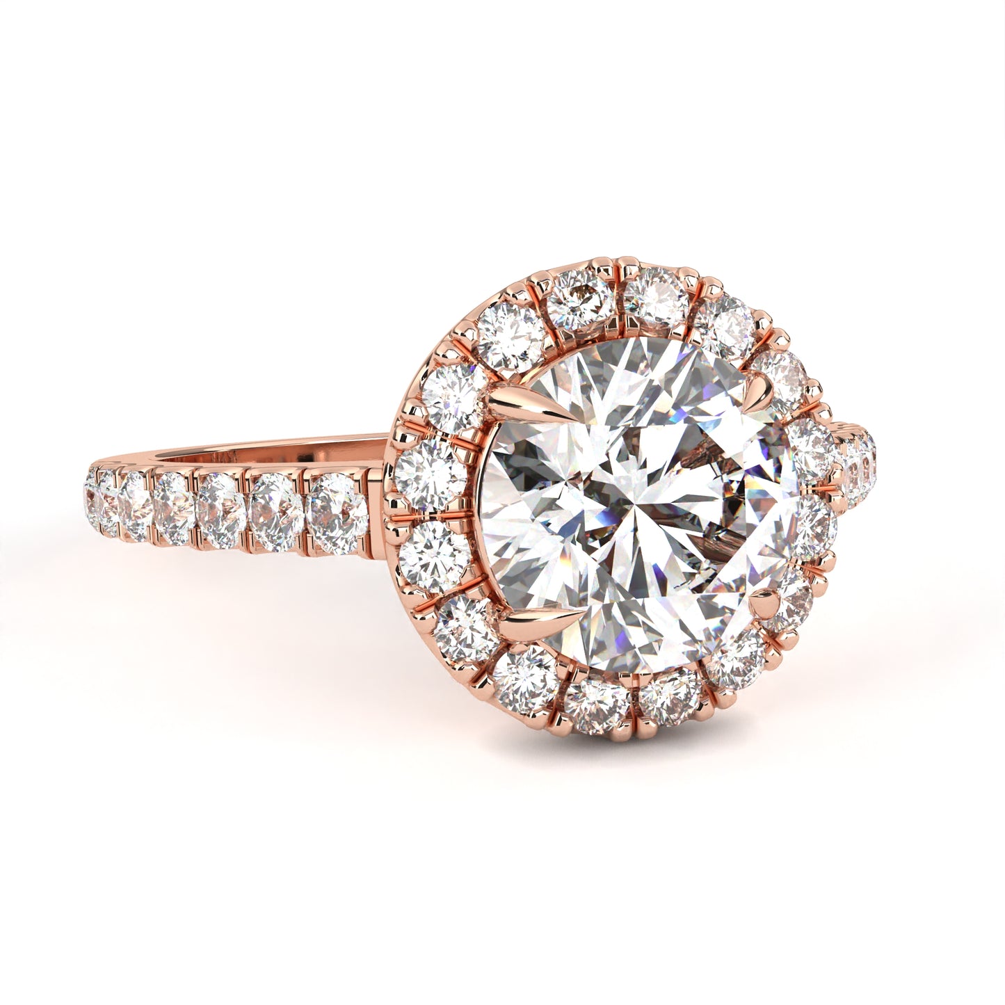 Round Single Halo