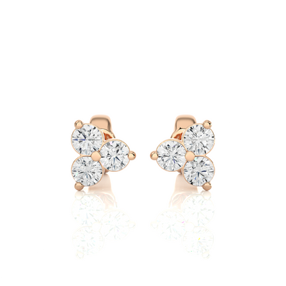 Trio Stud Earrings.