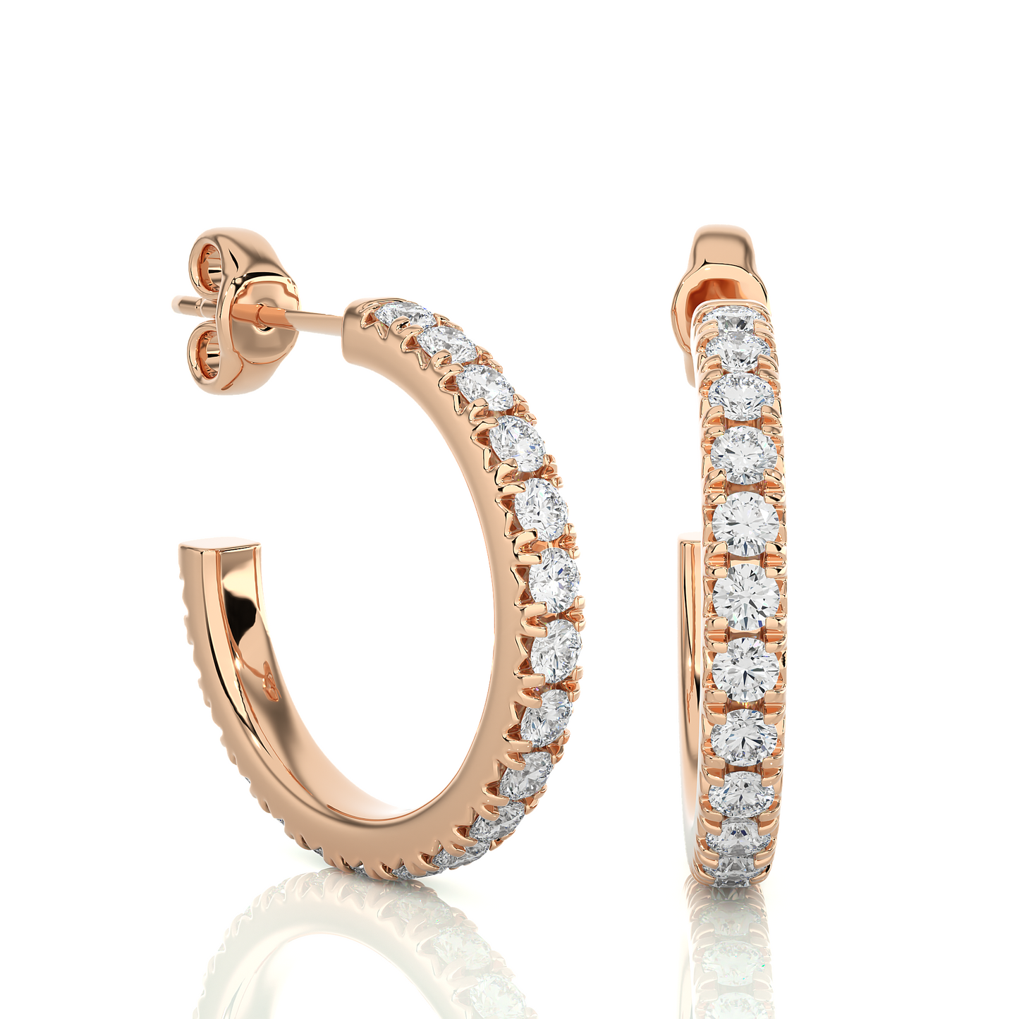 Diamond Hoops.