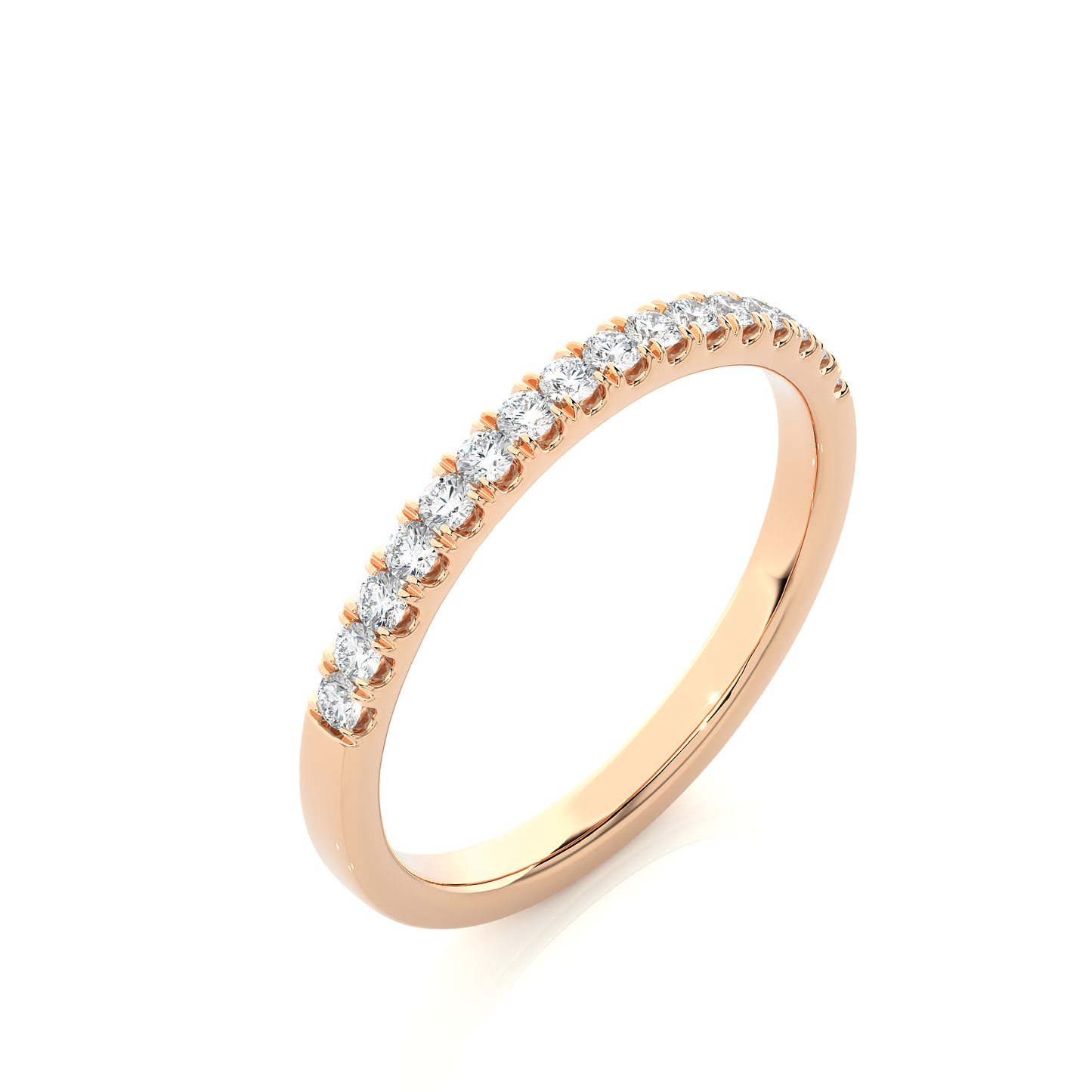 Thin Half Eternity Band