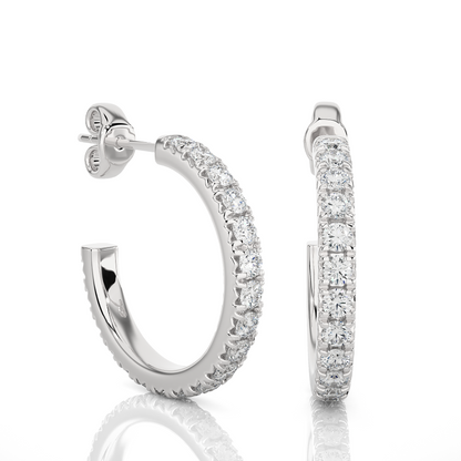 Diamond Hoops.