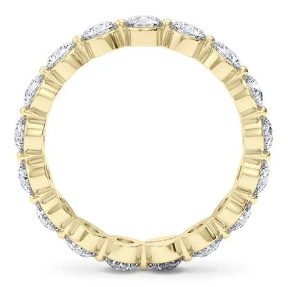 Single Prong Diamond Eternity Band