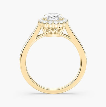 Oval Vintage Engagement Ring