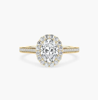 Oval Vintage Engagement Ring