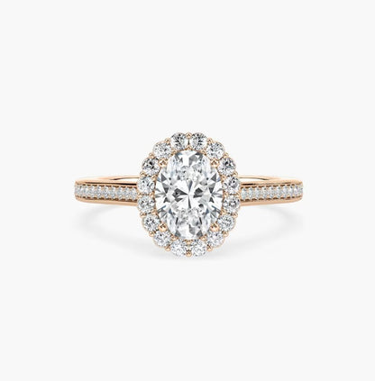 Oval Vintage Engagement Ring