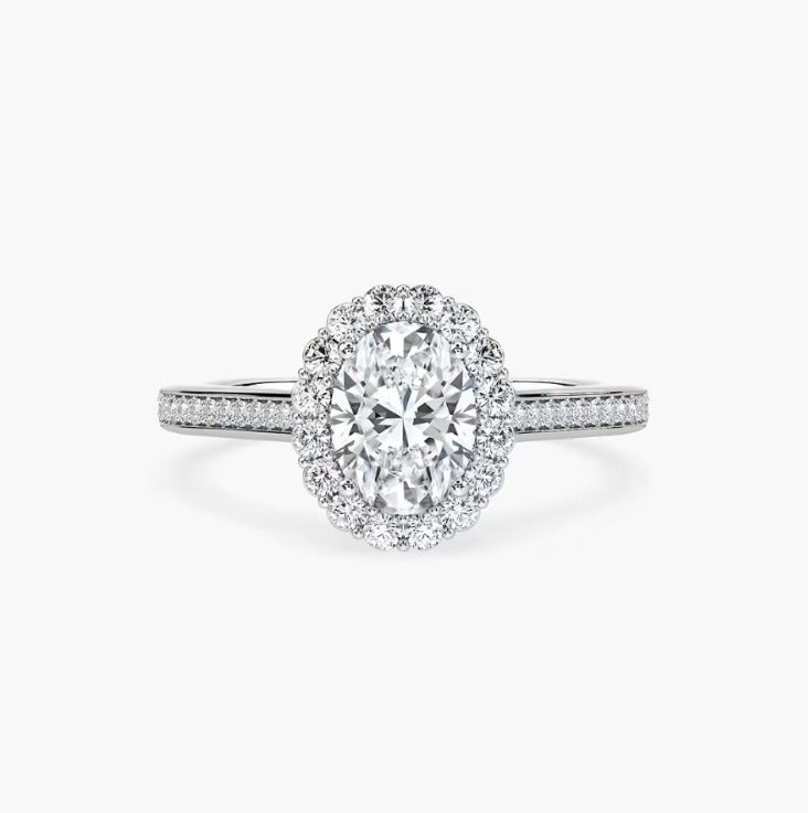 Oval Vintage Engagement Ring