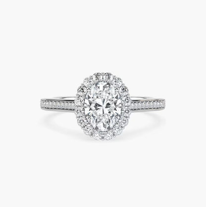 Oval Vintage Engagement Ring
