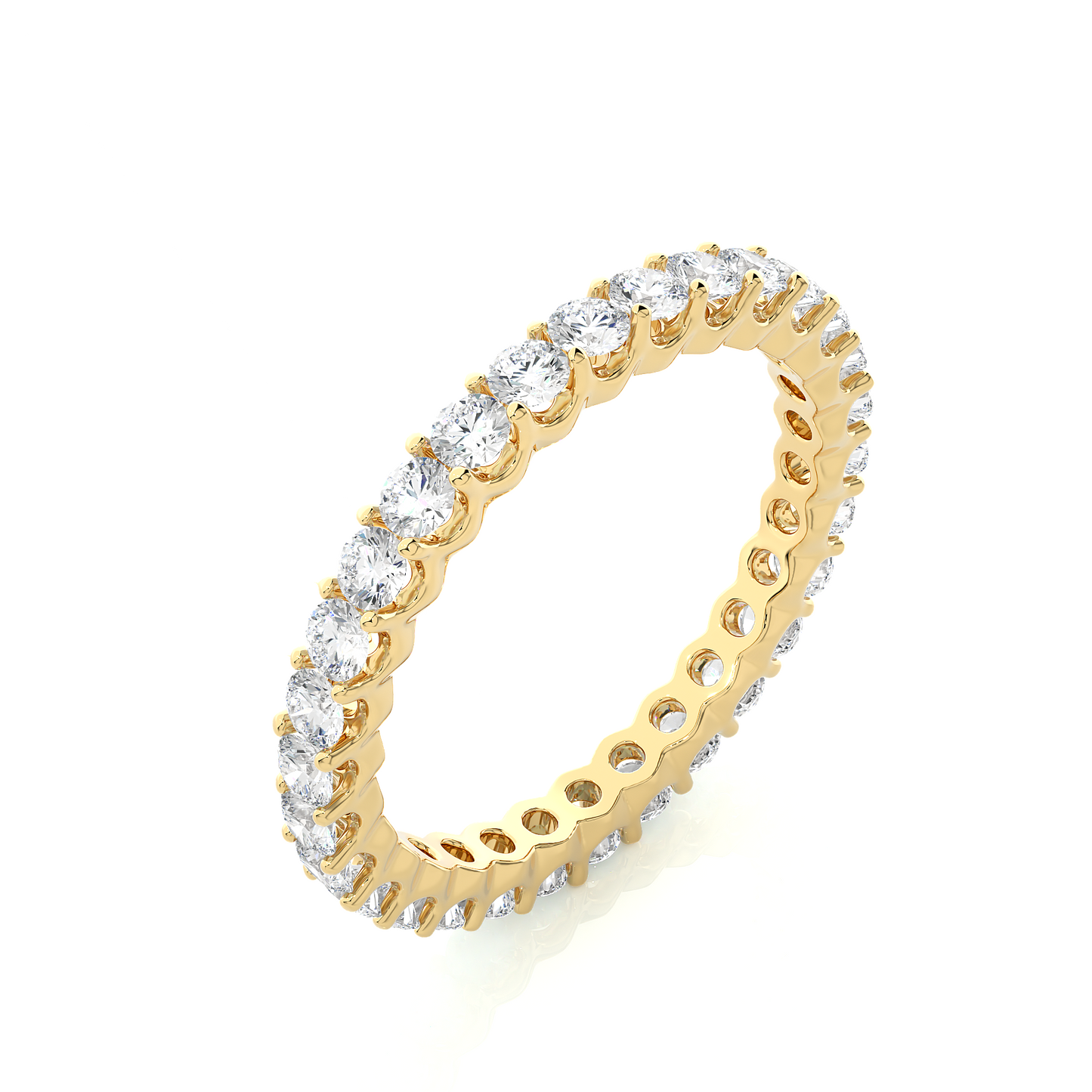 Round Diamond Eternity Ring