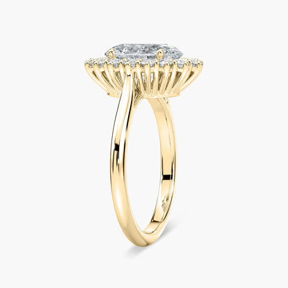 Flora Vintage Engagement Ring