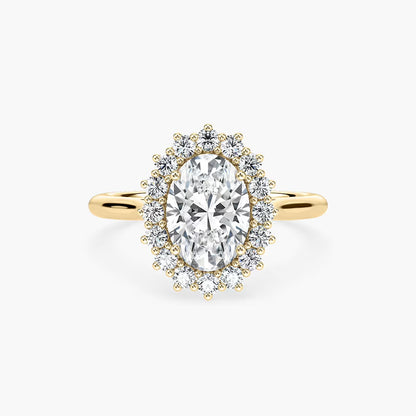 Flora Vintage Engagement Ring