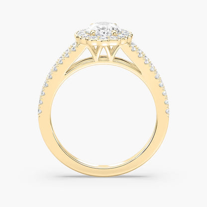 Magnolia Antique Engagement Ring