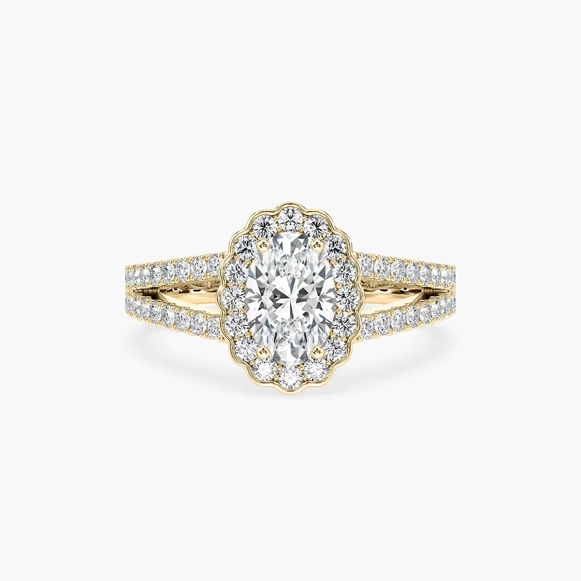 Magnolia Antique Engagement Ring