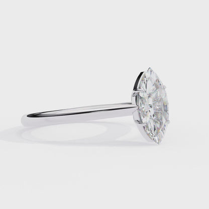 1.5 Carat Marquise-Cut Solitaire Ring