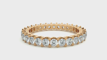 Round Diamond Eternity Ring