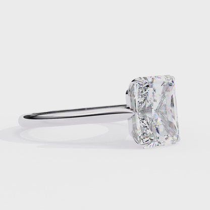 1 Carat Radiant-Cut Solitaire Ring