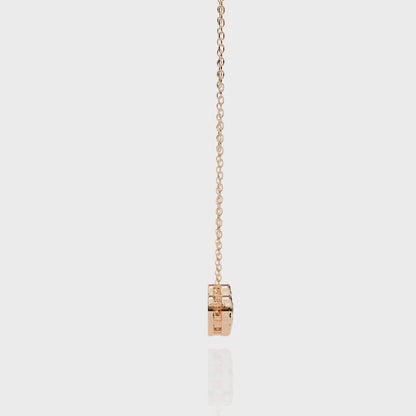 Linear Diamond Pendant (With Chain)